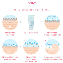 画像をギャラリービューアに読み込む, 【正規品】Easydew ブライトピーリングジェル 120ml 洗顔 クレンジング つるつる肌 EGF配合 黒ずみ角質ケア 低刺激 透明感 酸化した皮脂や黒ずみ パンテノール成分 保湿効果 古い角質をケア くすみのない透明感のある素肌 マイルドピーリング? みずみずしい
